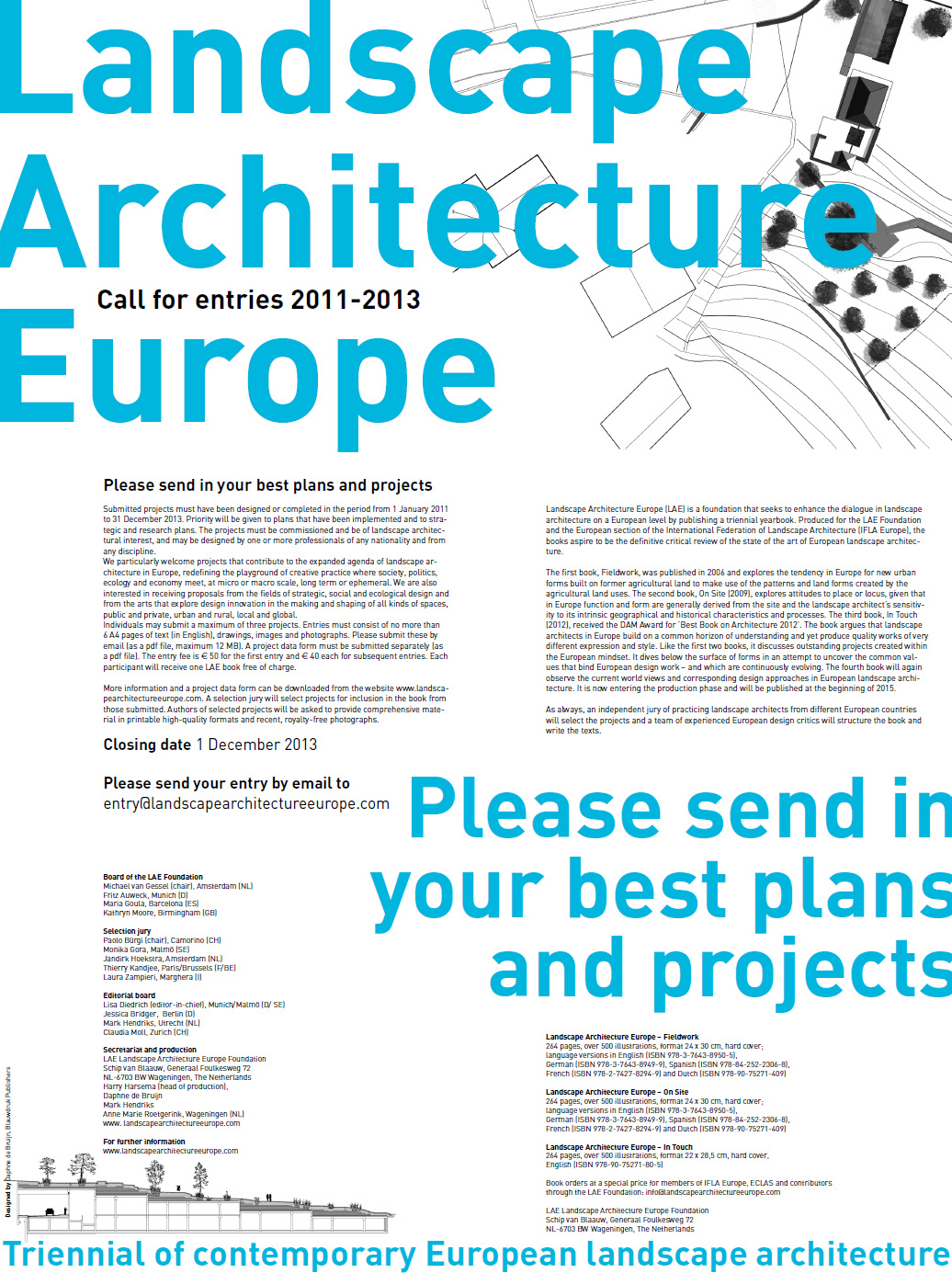 phd landscape architecture europe