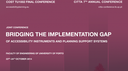 CITTA 7th Annual Conference on Planning Research