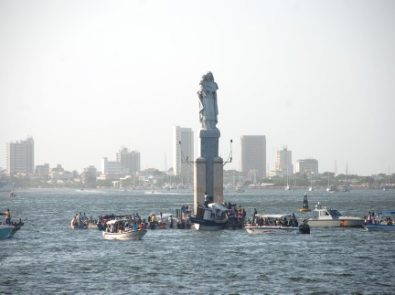 La Virgen del Carmen regresa a la bahía de Cartagena