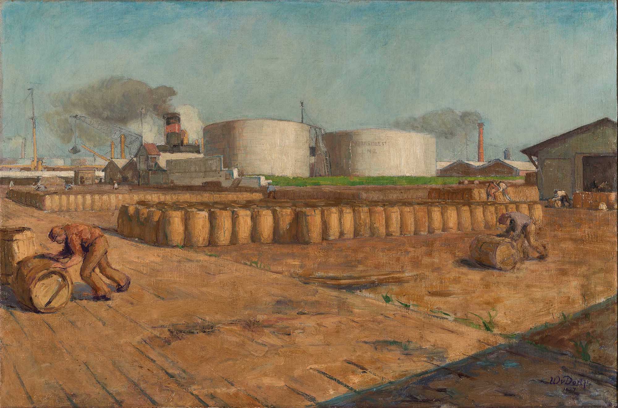 Image_02_Painting of Pakhuismeesteren petroleum storage