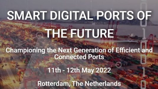 Conference Smart Digital Port of the Future </br>Rotterdam | The Netherlands | May 11-12, 2022