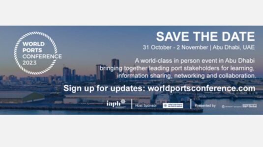 "World Ports Conference"</br>Abu Dhabi, UAE |  31 October – 2 November 2023