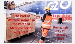 "The Port of Women. Women in the Port and Maritime Sector why not?" Project's Photo Exhibition </br>Rome, Italy | From 19 to 23 February 2024