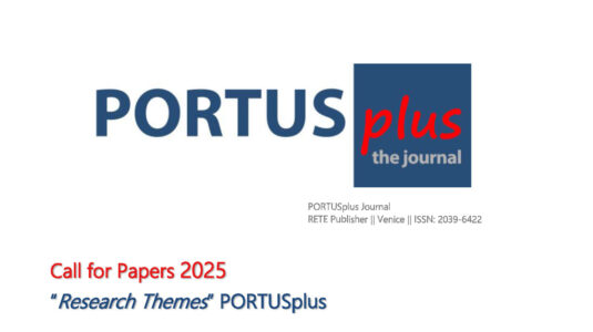 PORTUSplus promote the Multidisciplinary Approach in the Scientific Research <br>Call for Papers "Research Themes" 2025 now open