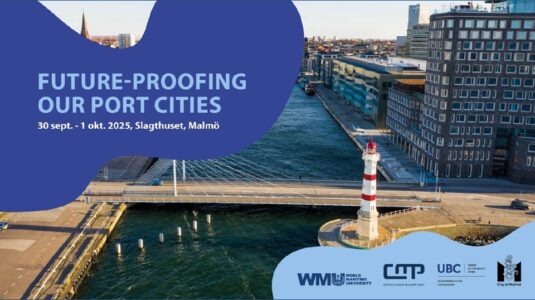 Future-proofing our port cities  <br><small>Malm, Sweden | 30 September - 1 October 2025</small>