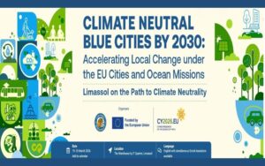 Climate Neutral Blue Cities by 2030: Accelerating Local Change <br><small> ● Limassol, Cyprus | March 19-20, 2026 ● </small>
