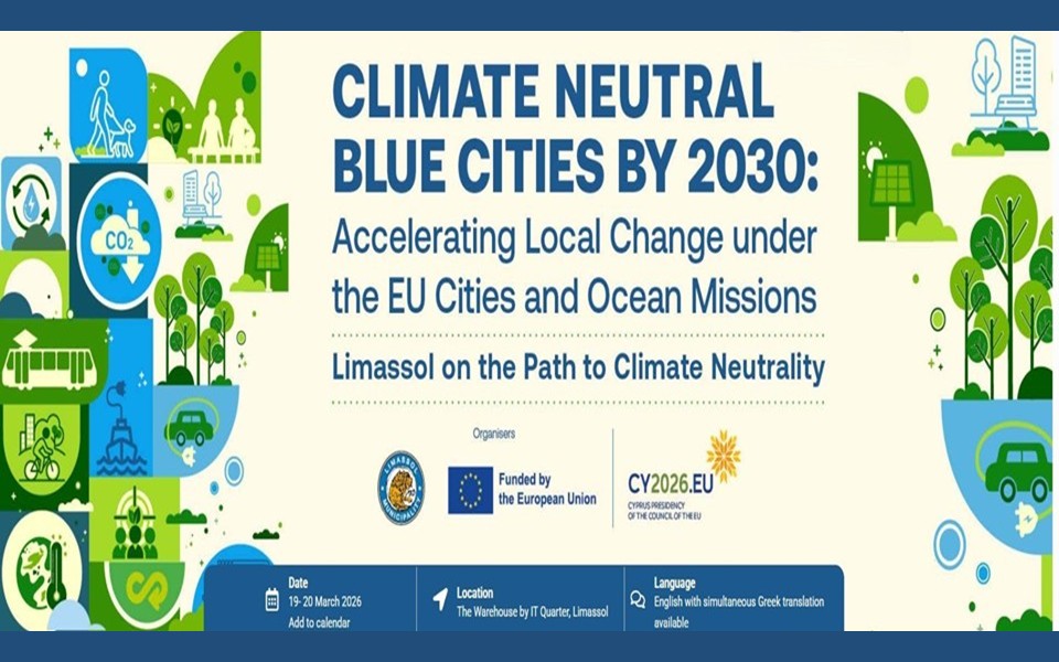 Climate Neutral Blue Cities by 2030: Accelerating Local Change Limassol ...