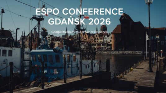 ESPO Conference 2026 | Competitiveness as a Driver of Resilience<br><small> ● Gdańsk, Poland | </small><small>May 7-8, 2026 ● </small>