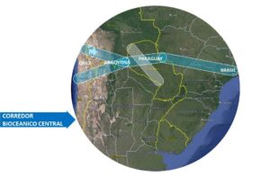 The Central South American Bi-Oceanic Corridor is born. Iquique-Antofagasta Chile / Santos Brasil