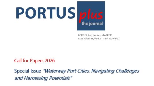 PORTUSplus brings together Advanced Research <br> Special Issue “Waterway Port Cities. Navigating Challenges and Harnessing Potentials”
